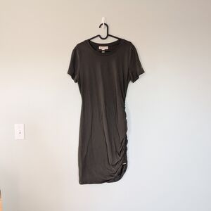 Michael Kors Ruched T Shirt Dress